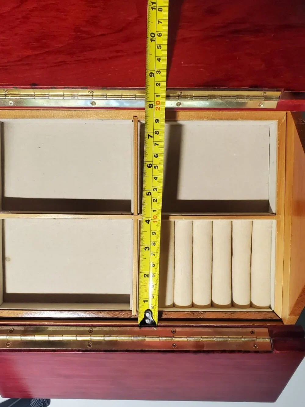 Wood House Jewelry Box - shipping included